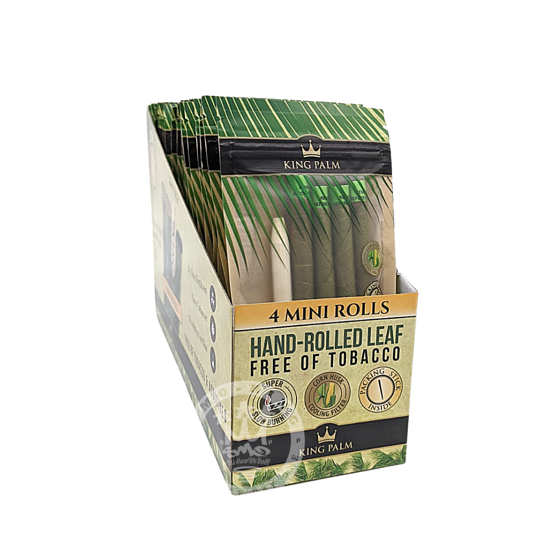 King Palm Mini feuille à rouler palmier 4 pack 0,8g sans tabac