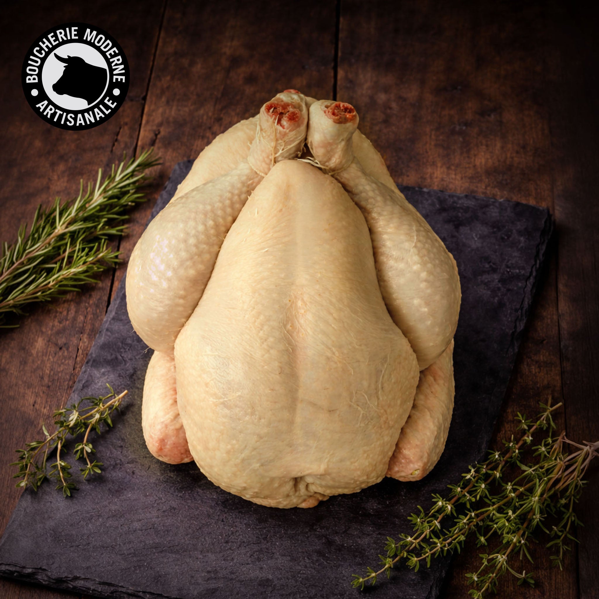 Boucherie Moderne VOLAILLE Poulette Dumas 1,6kg à rôtir