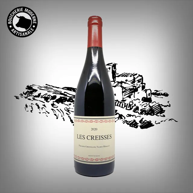 Boucherie Moderne Vin rouge Les Creisses 75cl fruité
