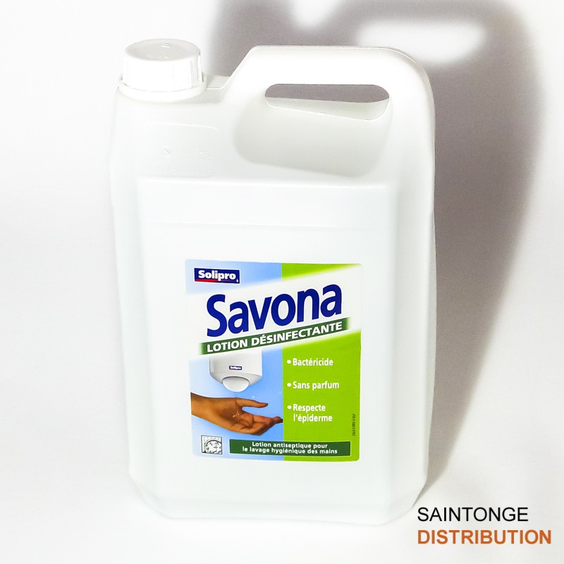 Saintonge Distribution Savona lotion désinfectante mains 1 L