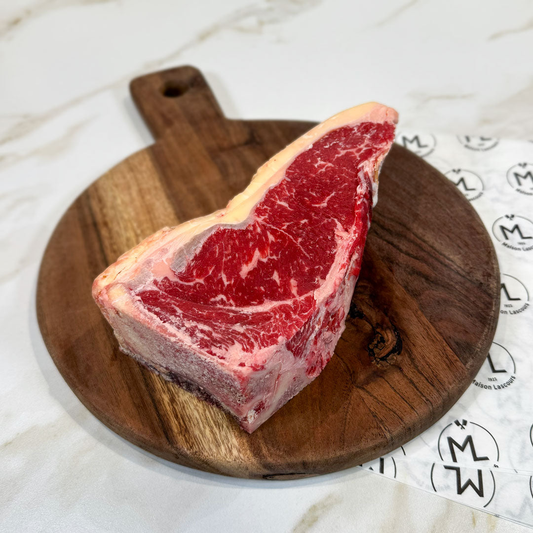 Maison Lascours Bœuf Jersey L-bone avec os 600g herbe