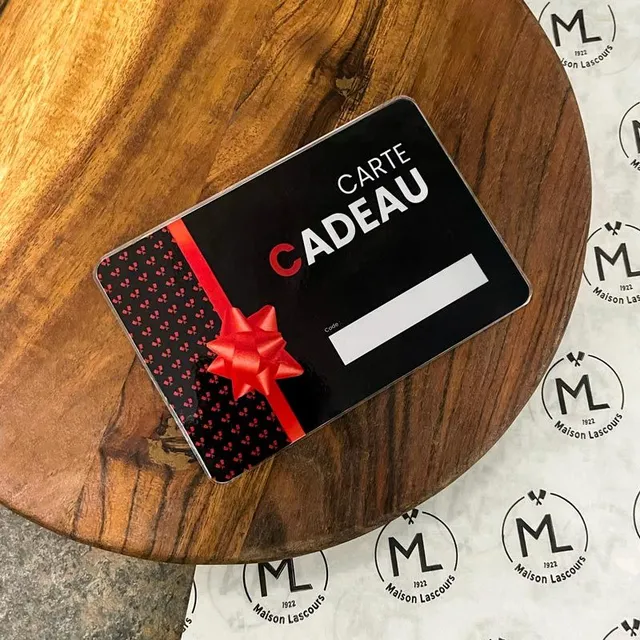Maison Lascours Carte Cadeau carte 25€ à 250€ boucherie