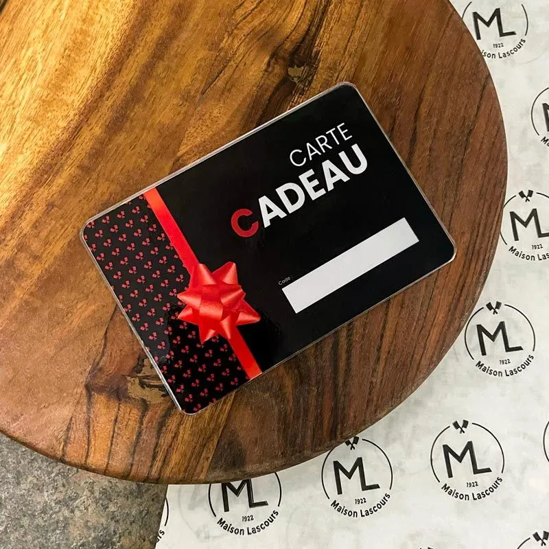 Maison Lascours Carte Cadeau carte 25€ à 250€ boucherie