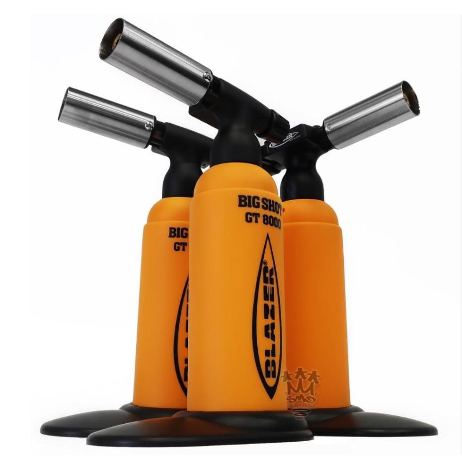 Blazer Big Shot GT8000 torche butane pro piezo