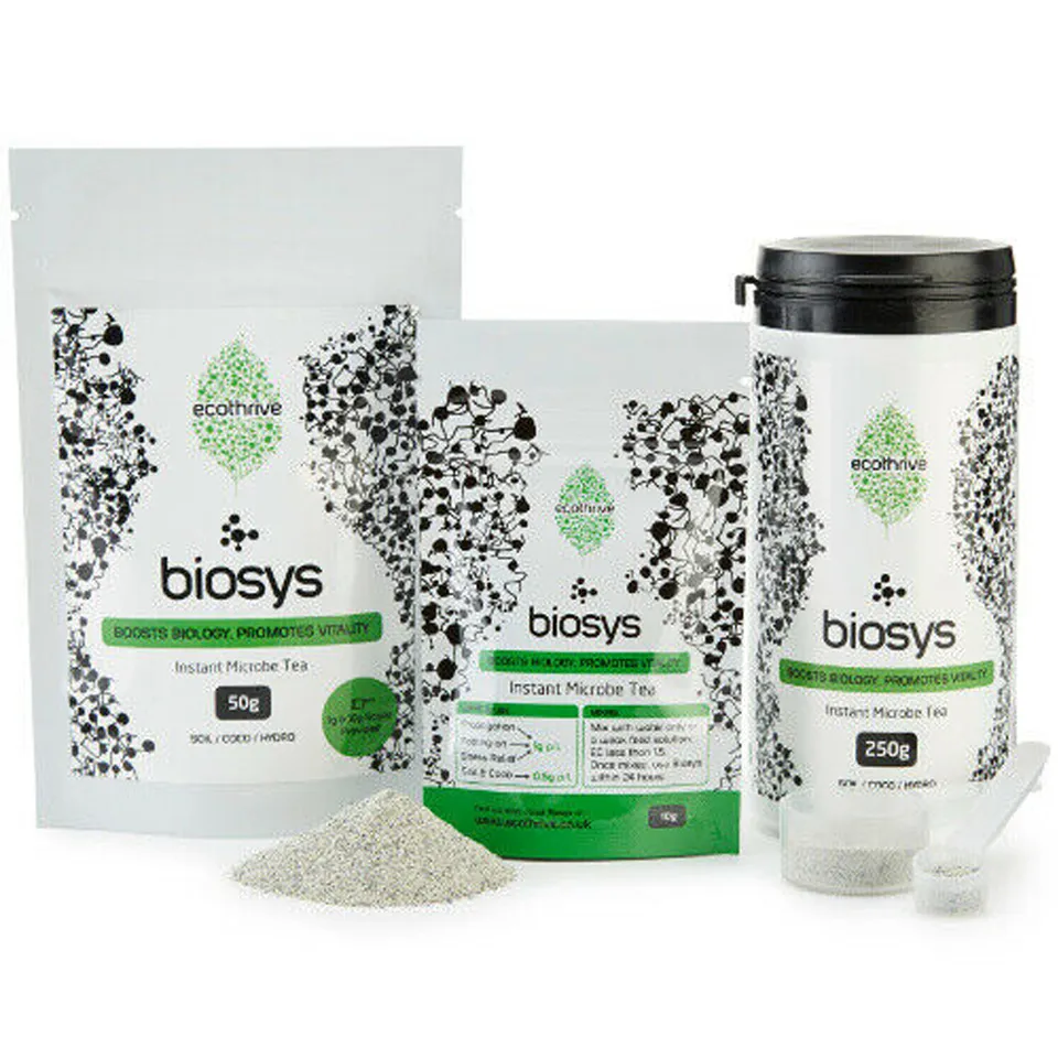 Ecothrive Biosys thé microbien racine poudre 50 g