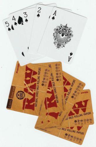 RAW cartes a jouer poker jeu standard collection