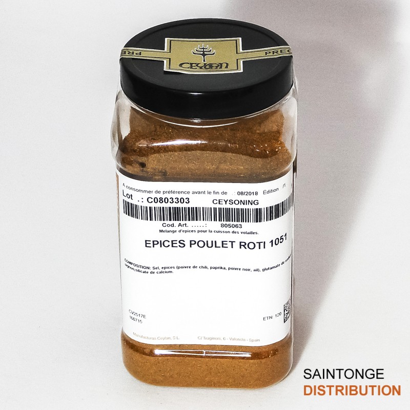 Saintonge Poulet Rôti épices volaille boîte 1 kg