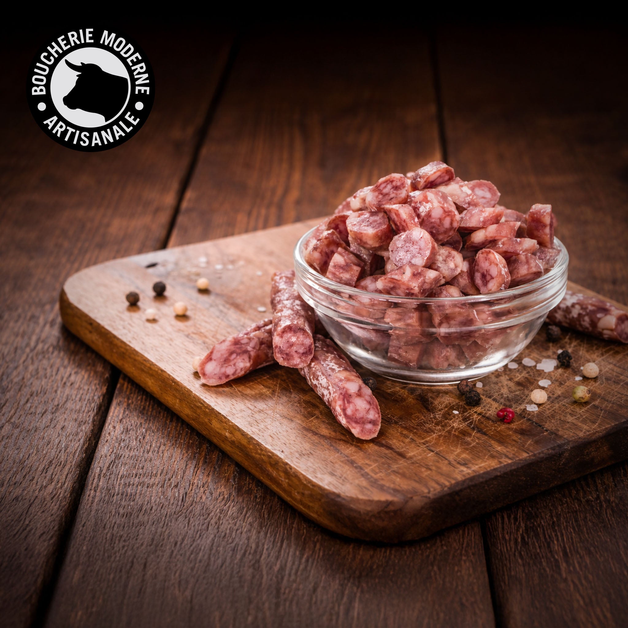 Boucherie Moderne Charcut’ Mini Saucisson charcuterie 40g porc