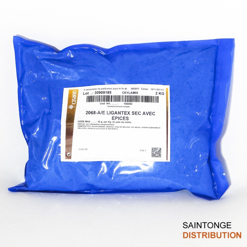 Saintonge Ligantex 2068 liant épices sac 2 kg