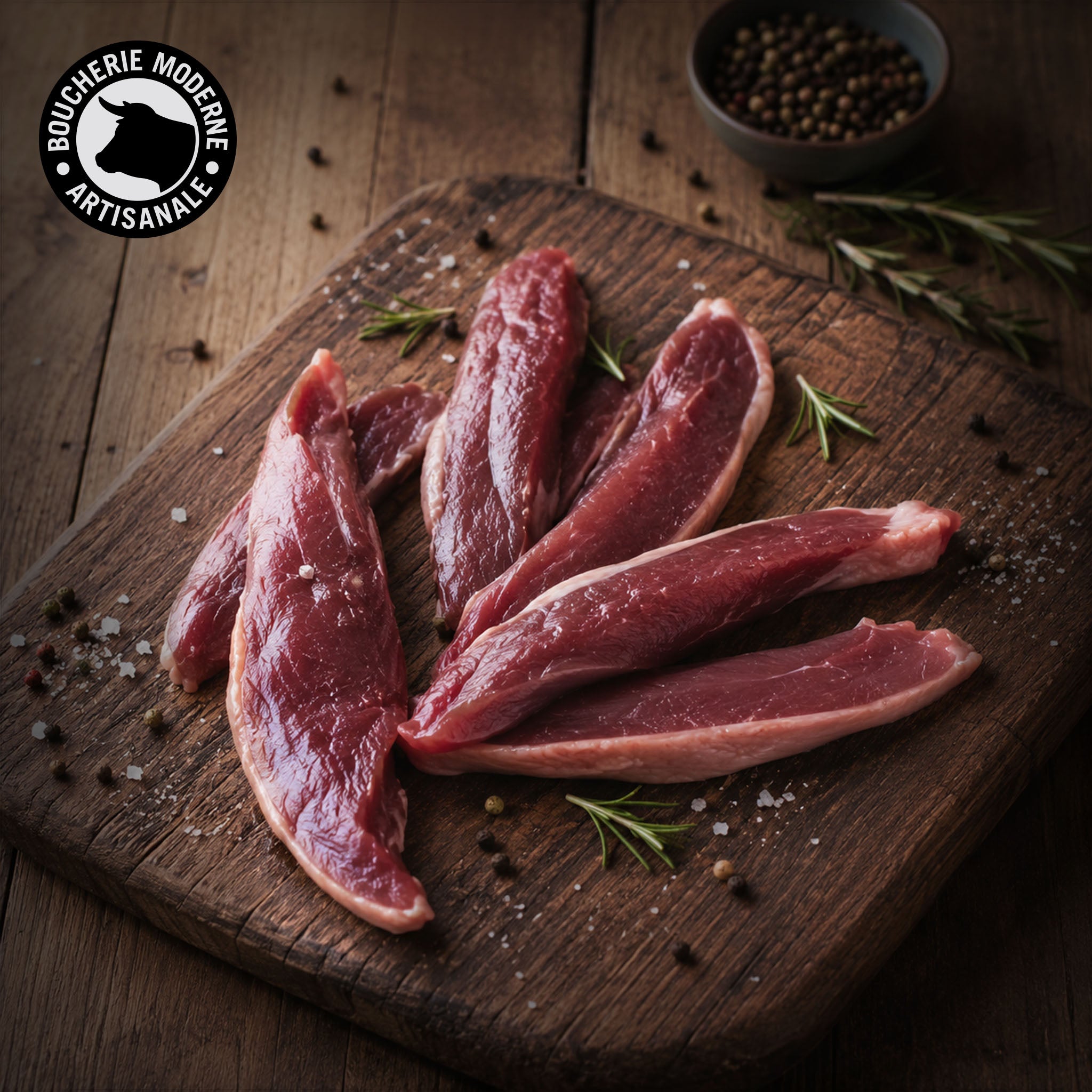 Boucherie Moderne VOLAILLE Magret de canard aiguillettes 300g