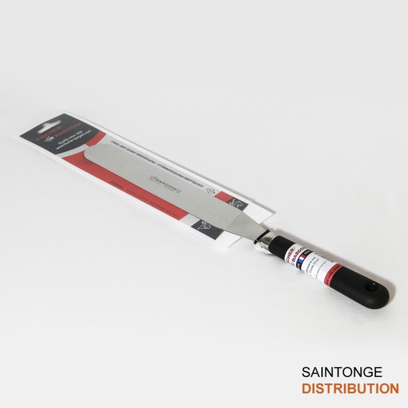 Fischer Bargoin spatule pâtissière droite inox polyvalente