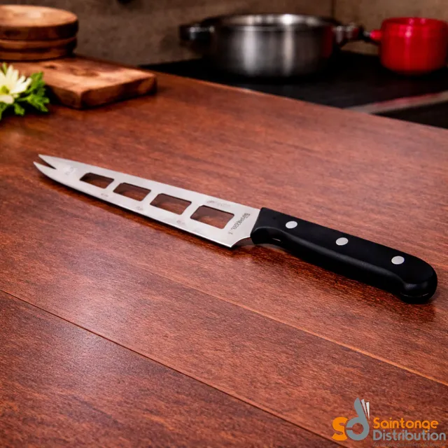 Fischer Bargoin couteau à brie manche ABS noir