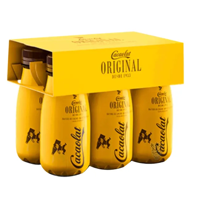 Cacaolat lait chocolaté cacao bouteille verre 200ml