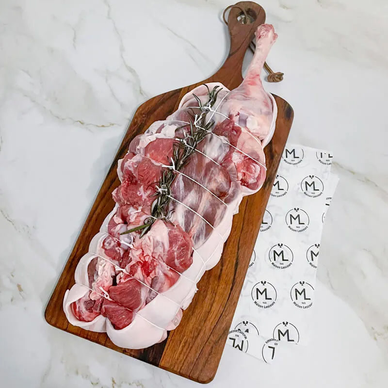 Maison Lascours Agneau Gigot Prés Salés Os Coulé 2,5 kg