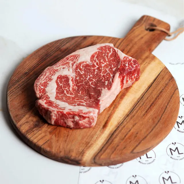 Maison Lascours Bœuf d'Exception Entrecôte Wagyu 300g marbrée