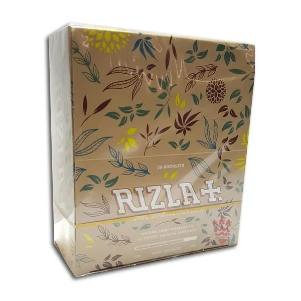 Rizla Natura feuilles à rouler chanvre king size slim 50 carnets