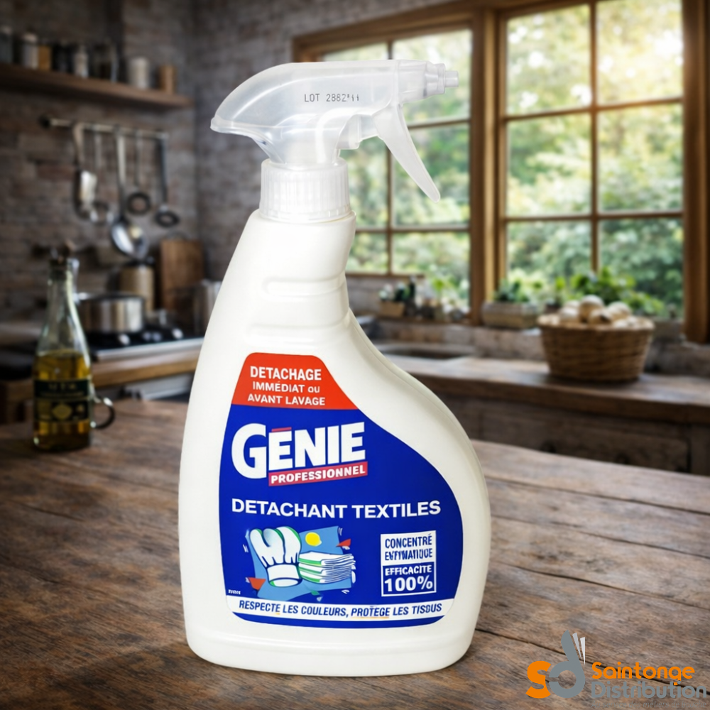 Génie Professionnel Détachant Textile 500ml spray avant lavage