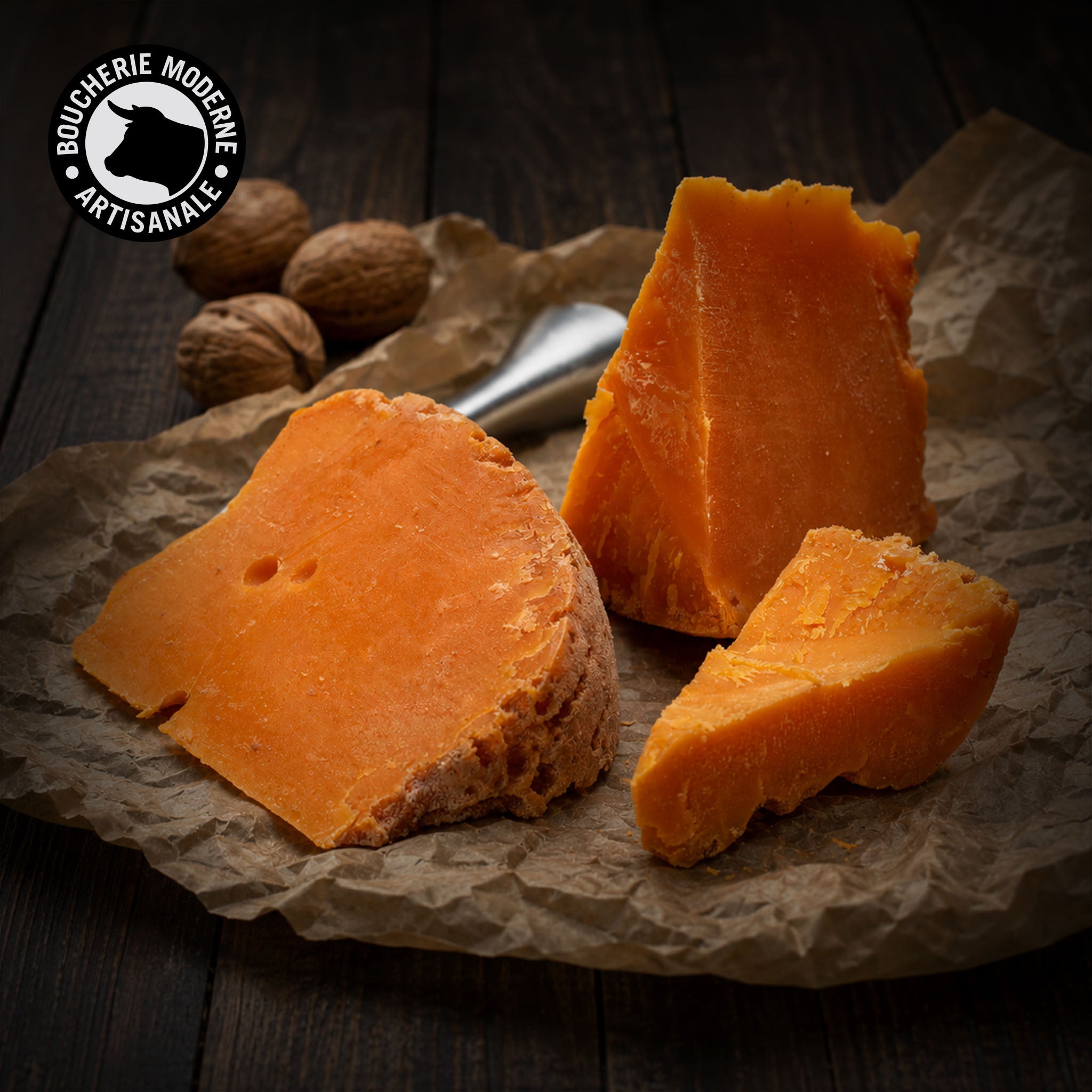 Boucherie Moderne Mimolette fromage 200g affinée 1 an