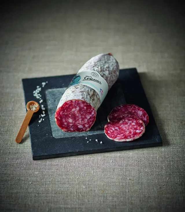 Teyssier Les saucissons saveurs Sel Marin de Noirmoutier saucisson intense
