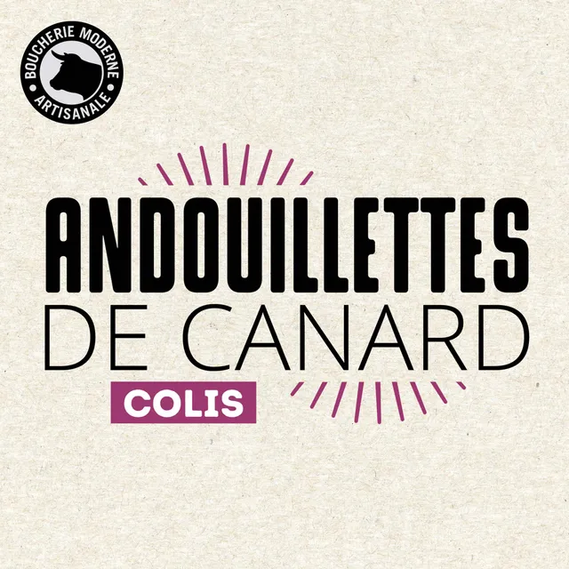 Boucherie Moderne TRAITEUR Andouillettes de canard 10 pièces fondantes