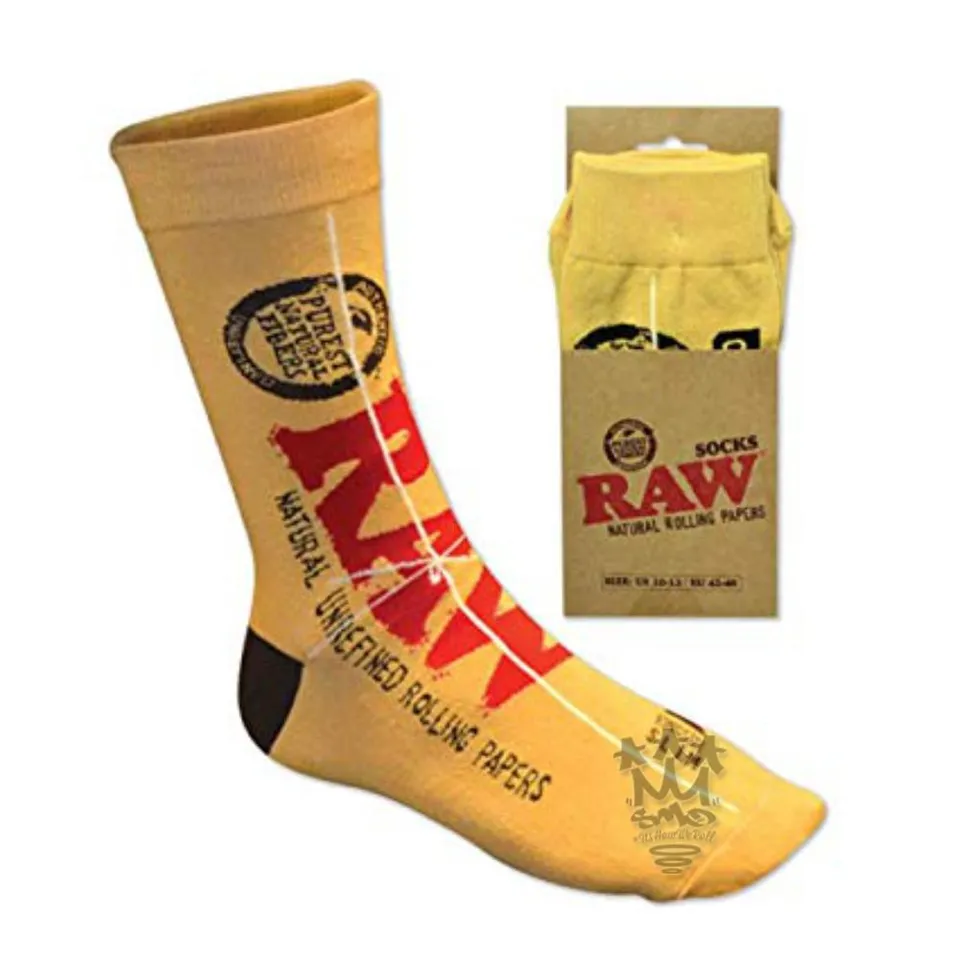 RAW Classic chaussettes coton logo rouge 10-13