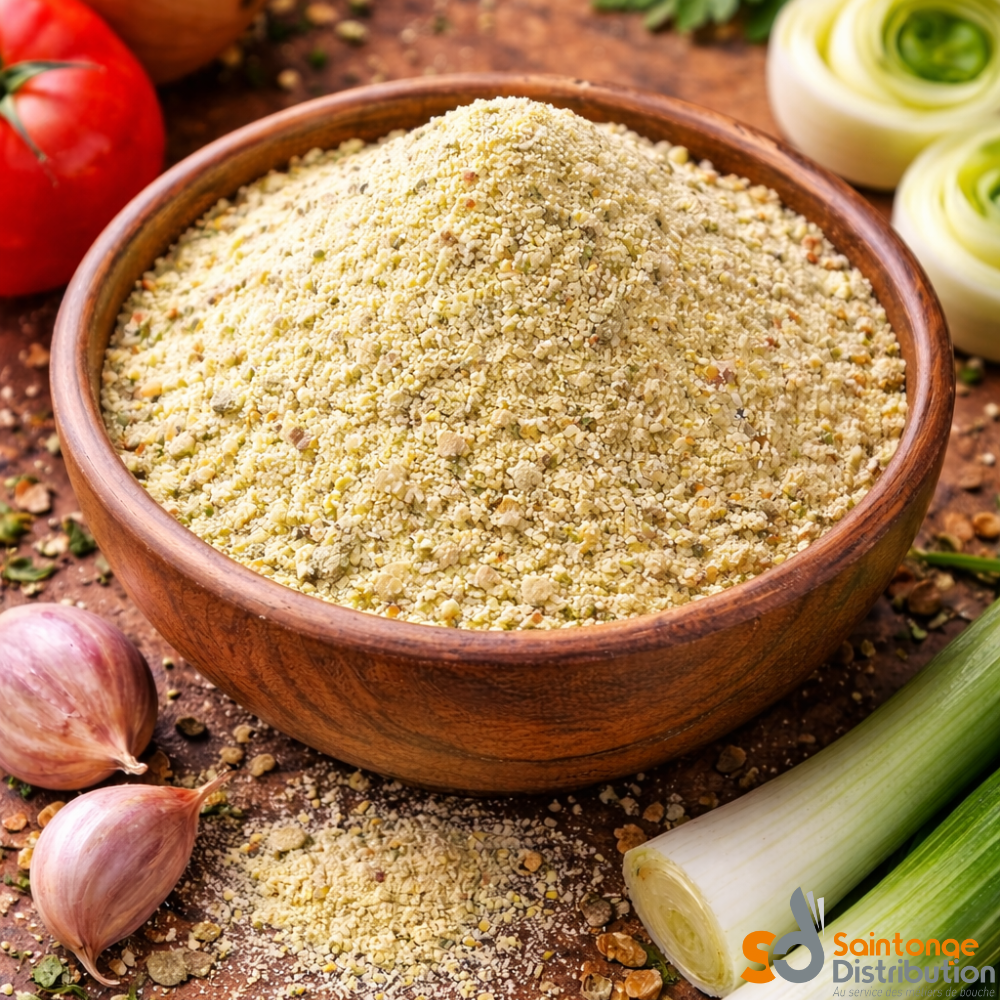 Saintonge Assaisonnements Bouillon de Légumes Poudre Pot 800 g