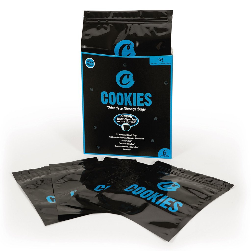 Cookies Harvest Club sachet anti-odeur noir hermétique