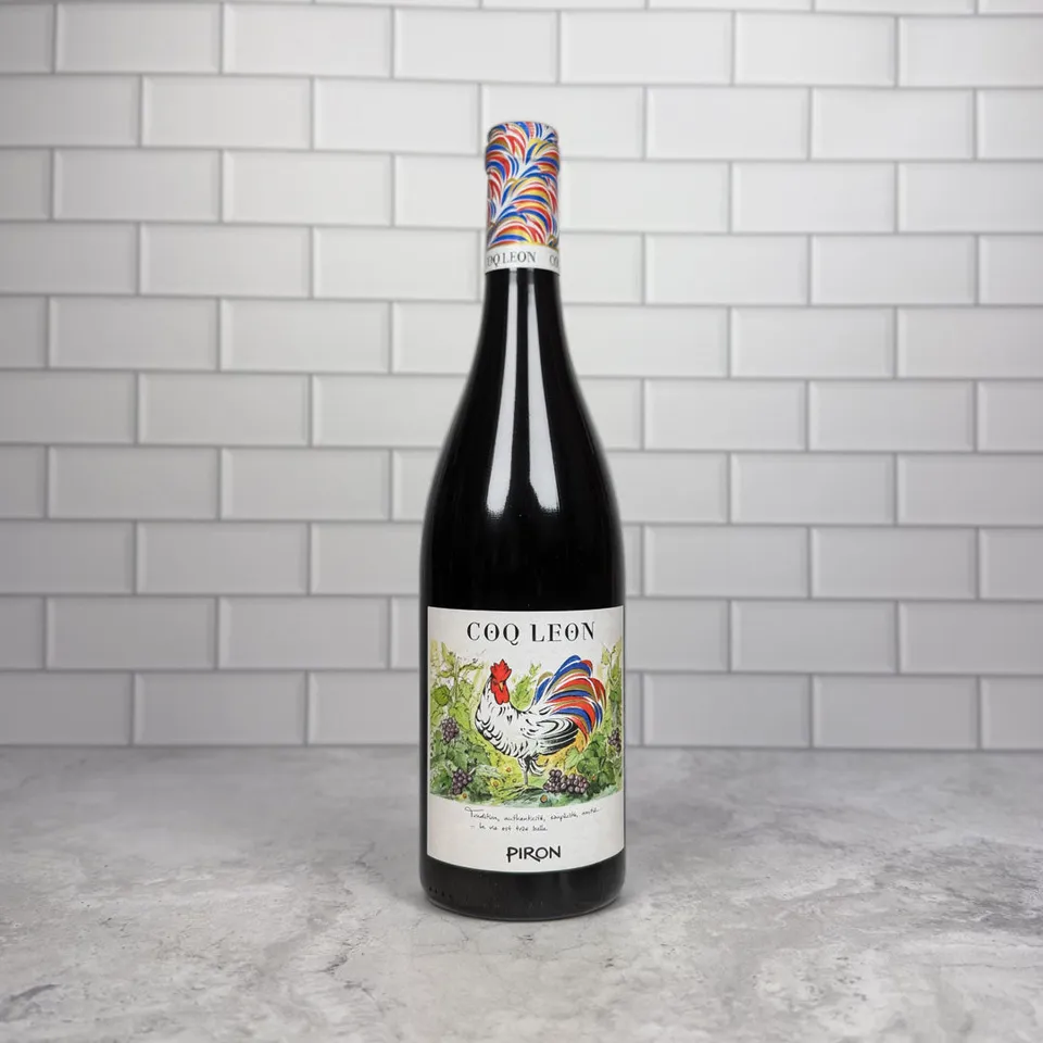 Maison Piron Coq Léon Rouge 75cl gamay gamaret