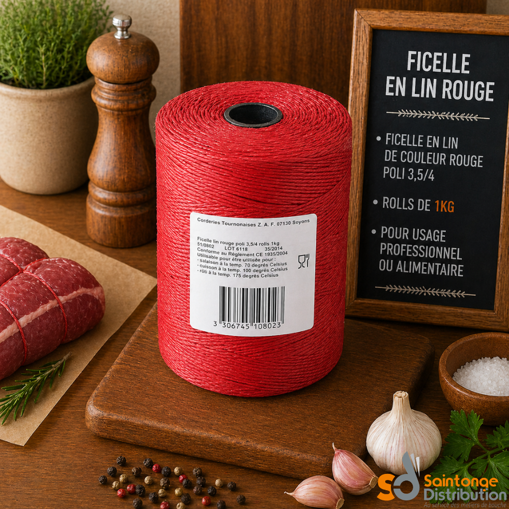 Saintonge Consommables Ficelle Lin ficelle grise rôtis