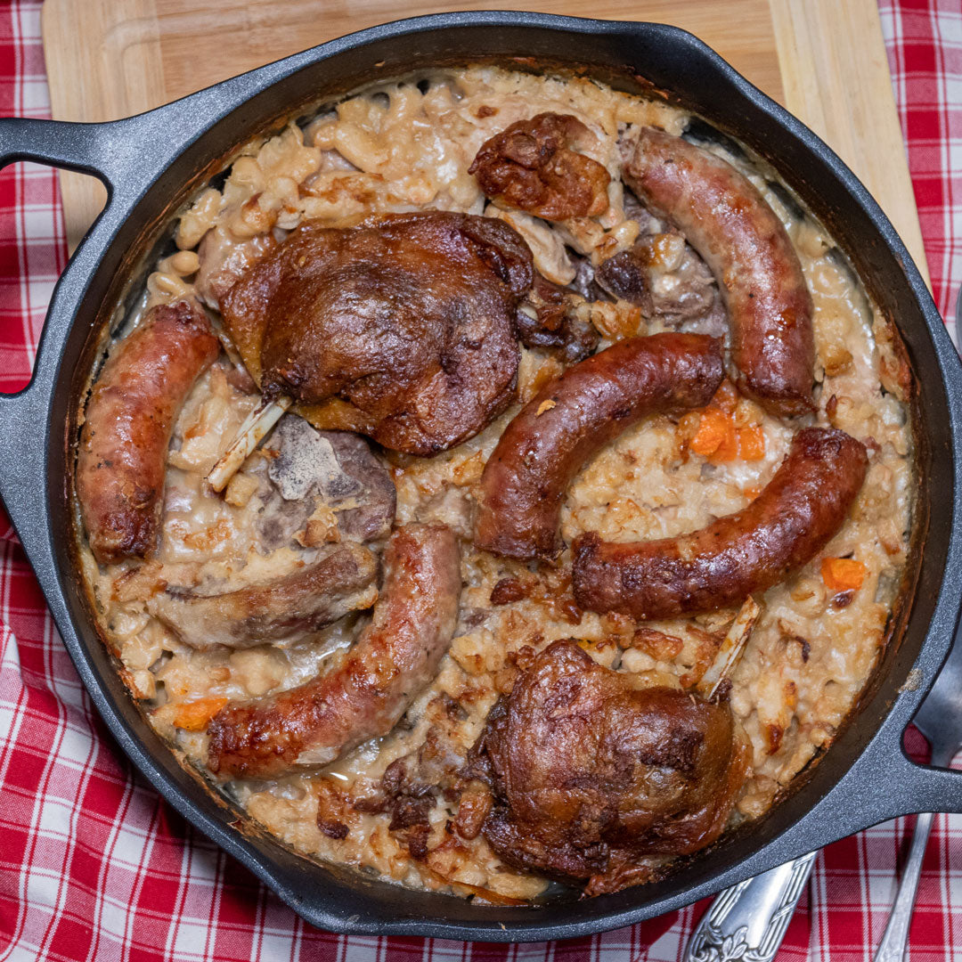 Maison Lascours Pack de l'Hiver Cassoulet Toulousain Prêt à Cuisiner