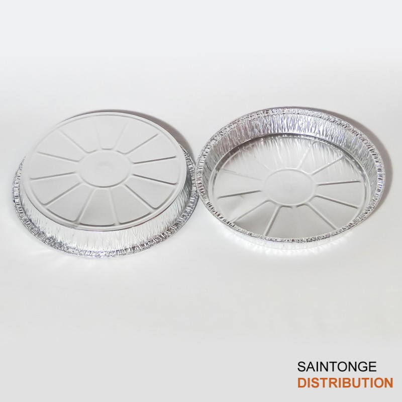 Saintonge Emballages Tourtière aluminium 195mm lot 100