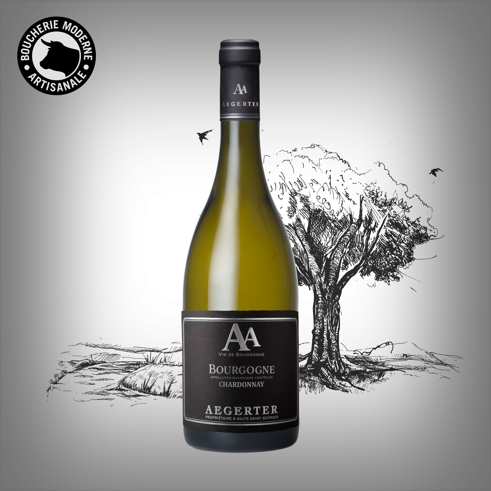 Boucherie Moderne Chardonnay vin blanc 75cl fruité