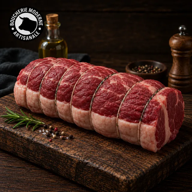 Boucherie Moderne Bœuf Rôti Faux Filet Normand viande 1,2kg maturé
