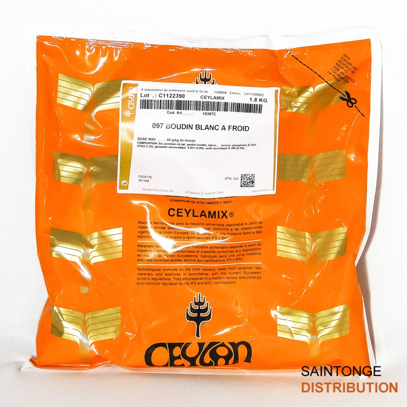Saintonge Assaisonnements 097 assaisonnement boudin blanc 1,8kg
