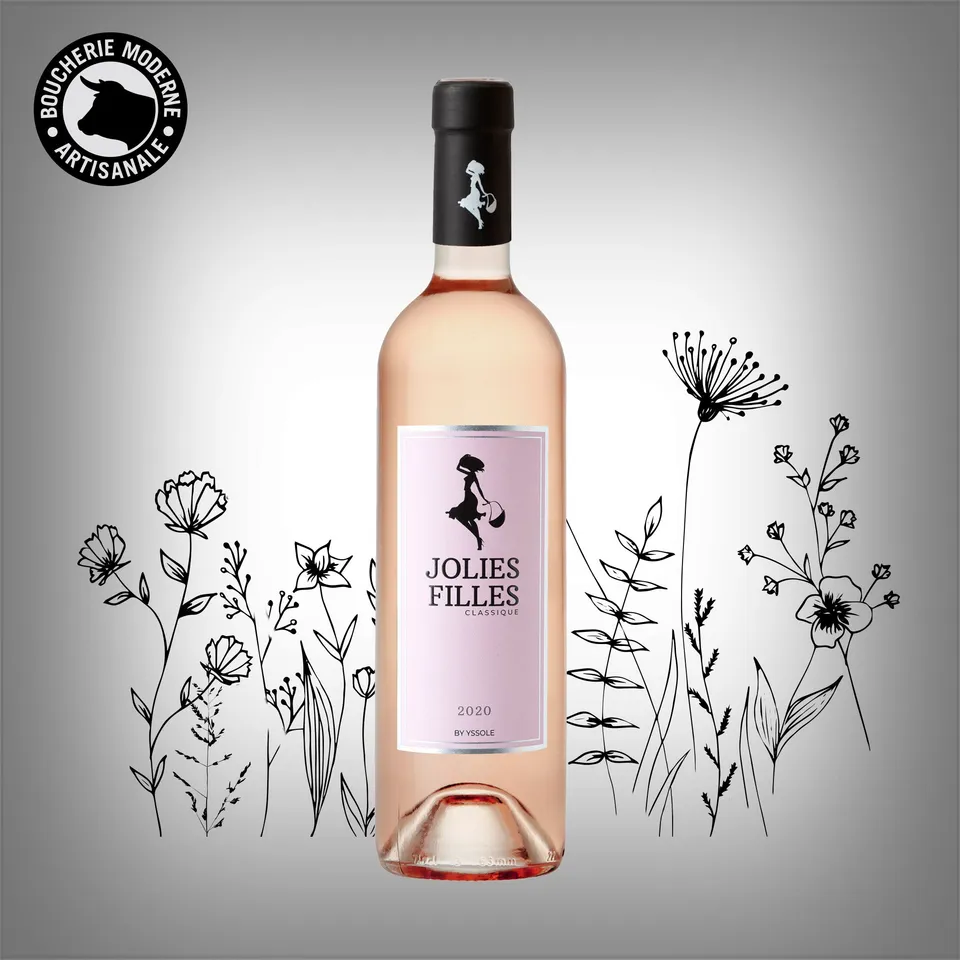 Boucherie Moderne Jolies Filles vin rosé Syrah 75cl