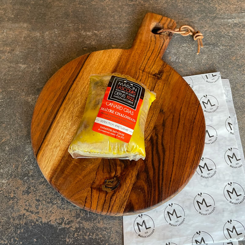 Maison Lascours Foie Gras Canard Entier Mi-Cuit 400g