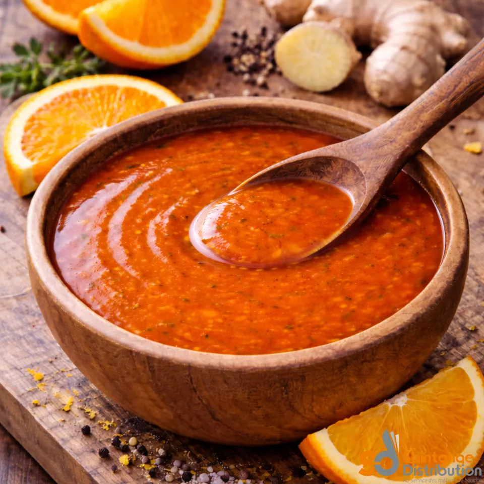 Saintonge Presti’Grill Gingembre Orange marinade viande seau 5kg