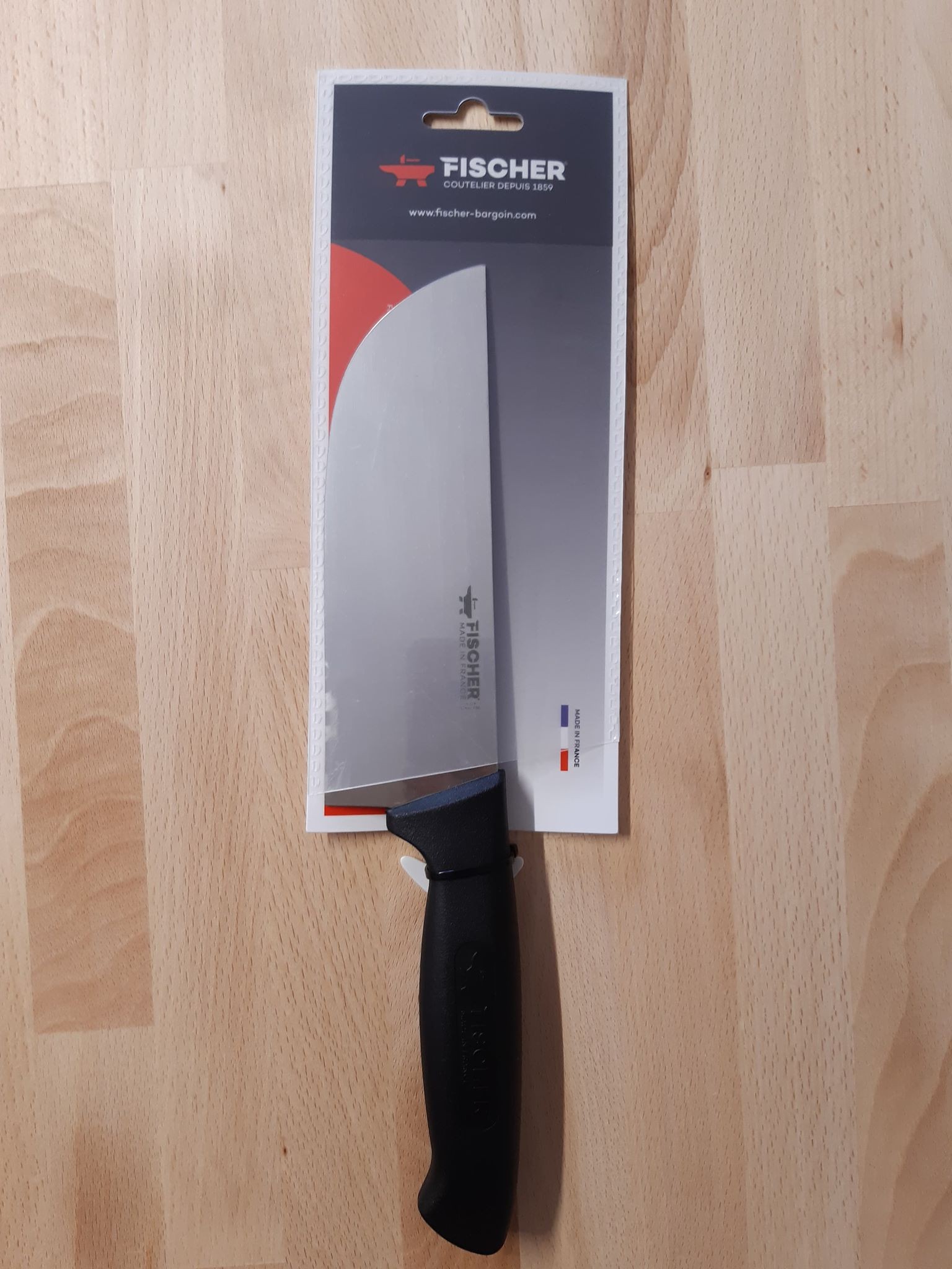 Saintonge Distribution feuille à pâté 17 cm couperet inox