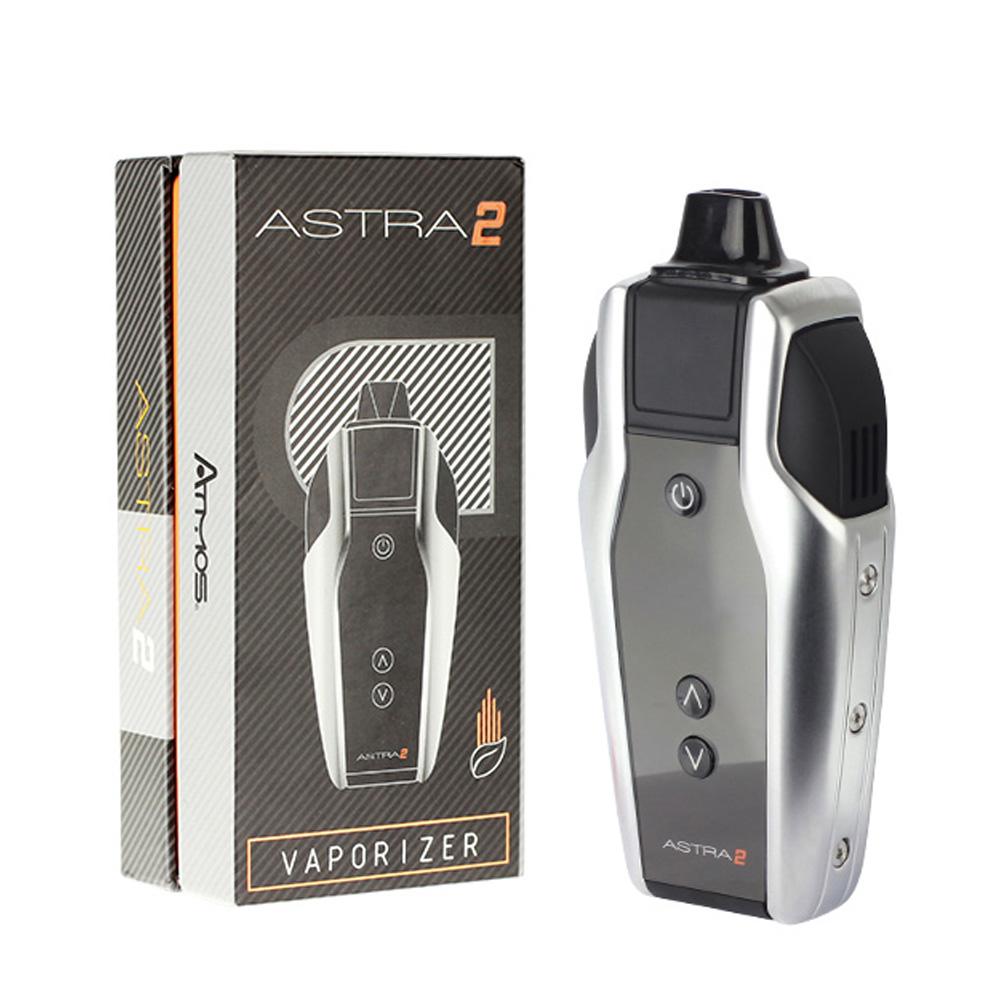 Atmos Astra 2 vaporisateur portable argent écran OLED céramique