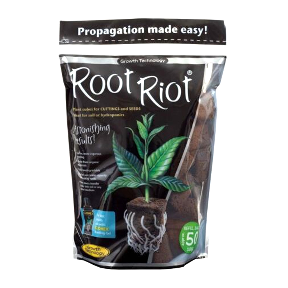Root Riot cubes bouturage tourbe plateau 24
