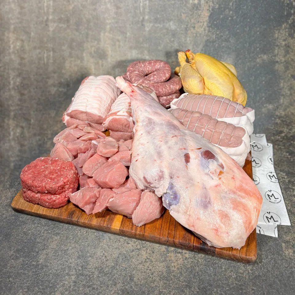 Maison Lascours Colis du Boucher Grande Tablée viandes fêtes