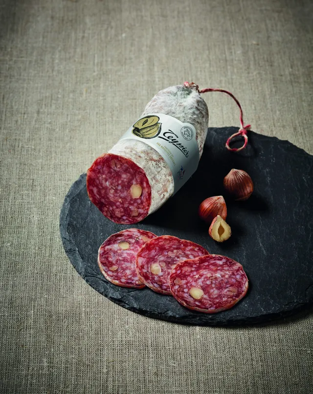Teyssier saveurs Saucisson aux Noisettes Entières de France