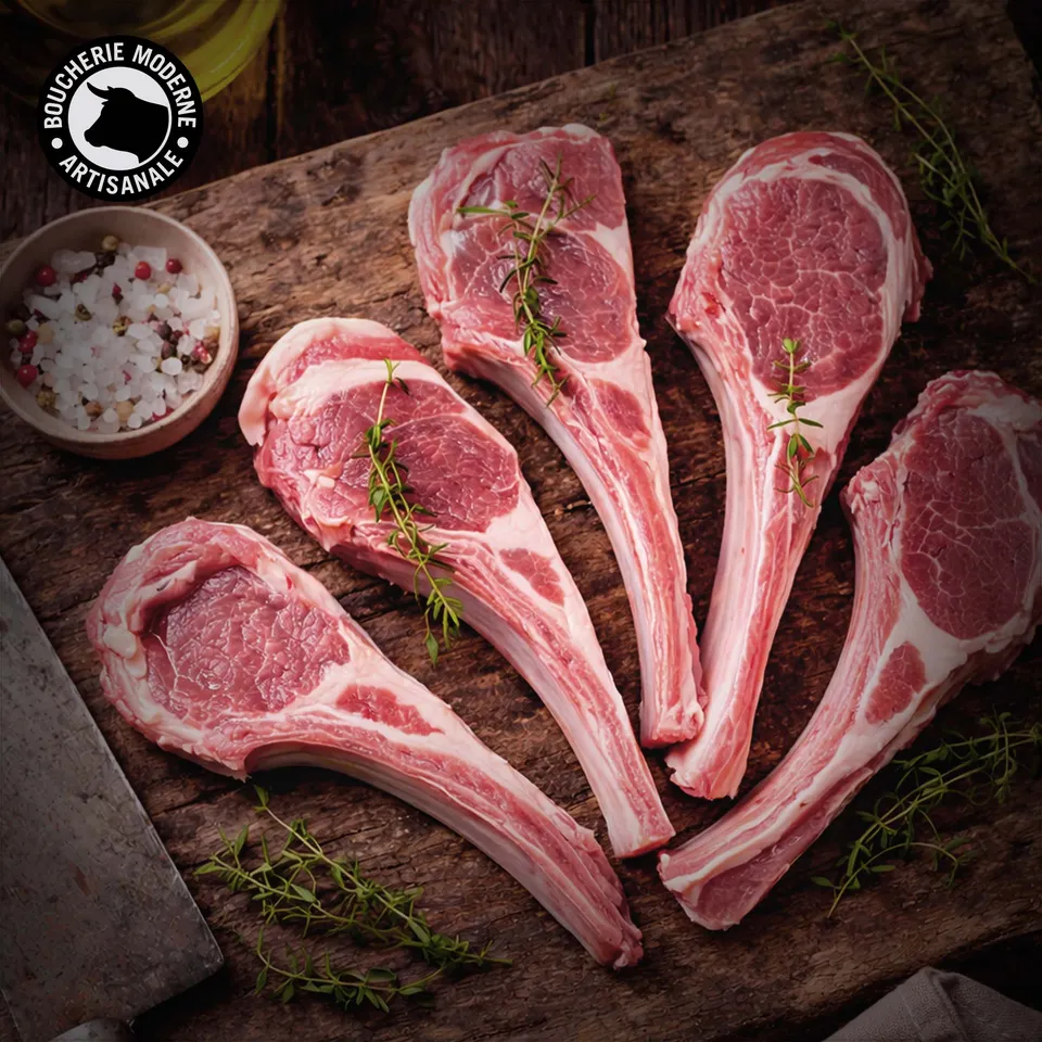 Boucherie Moderne Agneau Côte Seconde viande 130g tendre