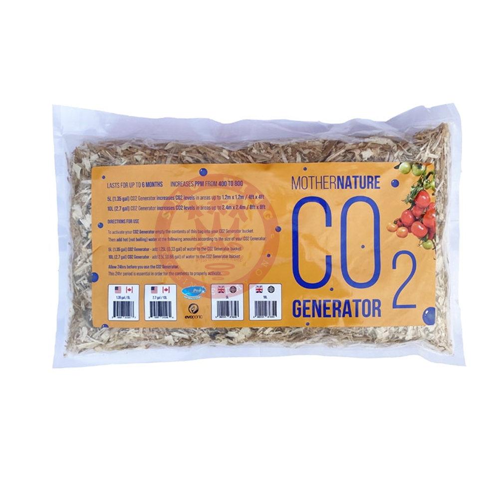 Mother Nature générateur CO2 plantes 5L 400-800ppm tente serre