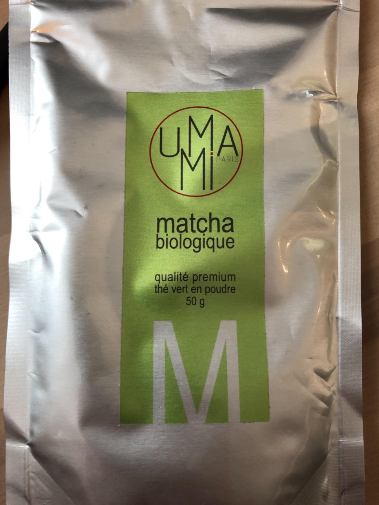 Umami Paris Matcha bio Uji thé vert 100 g