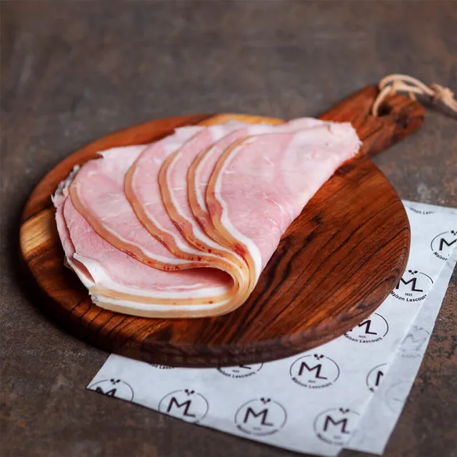 Maison Lascours Jambon Blanc Pyrénées 4 Tranches 240g artisanal