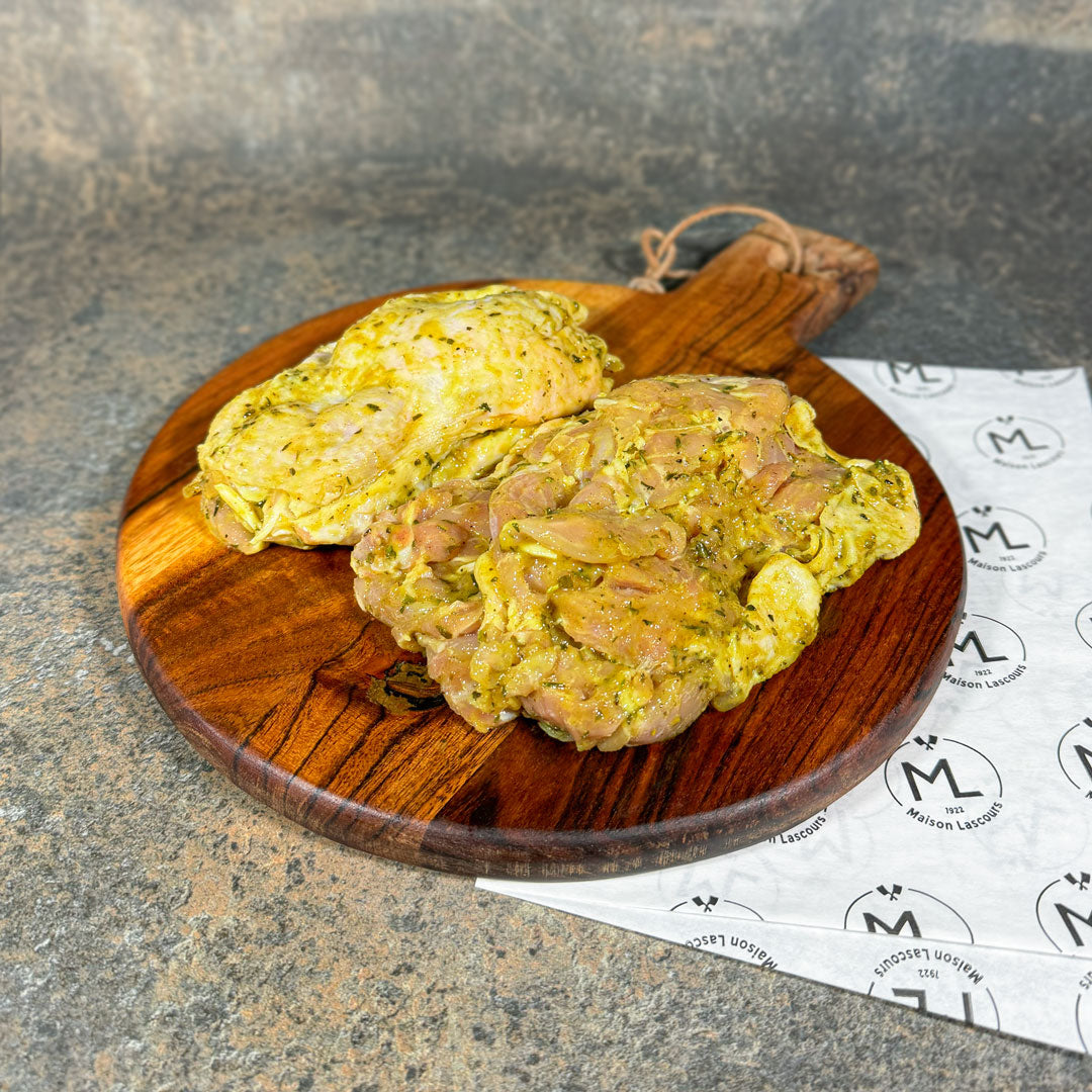 Maison Lascours Volailles Cuisse Poulet Thym Citron 2x200g
