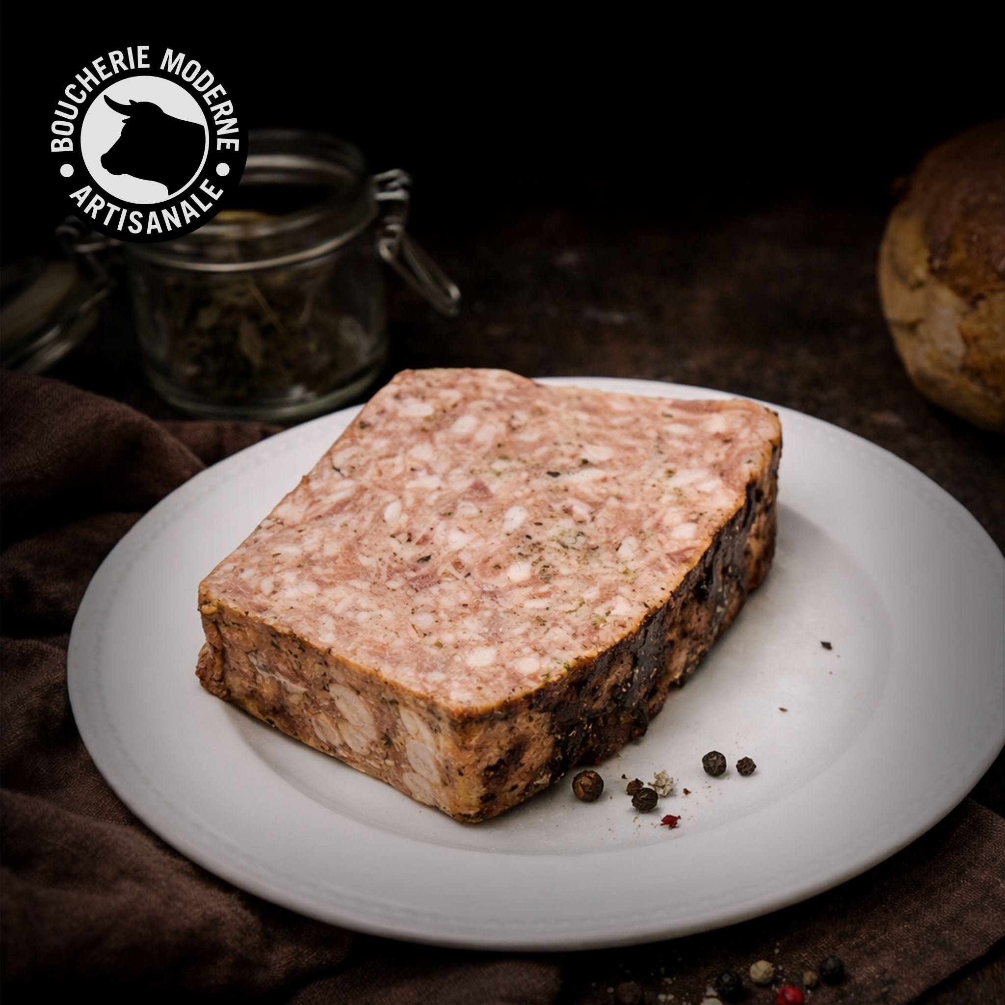 Boucherie Moderne Charcut’ Terrine du Cantal charcuterie 200g
