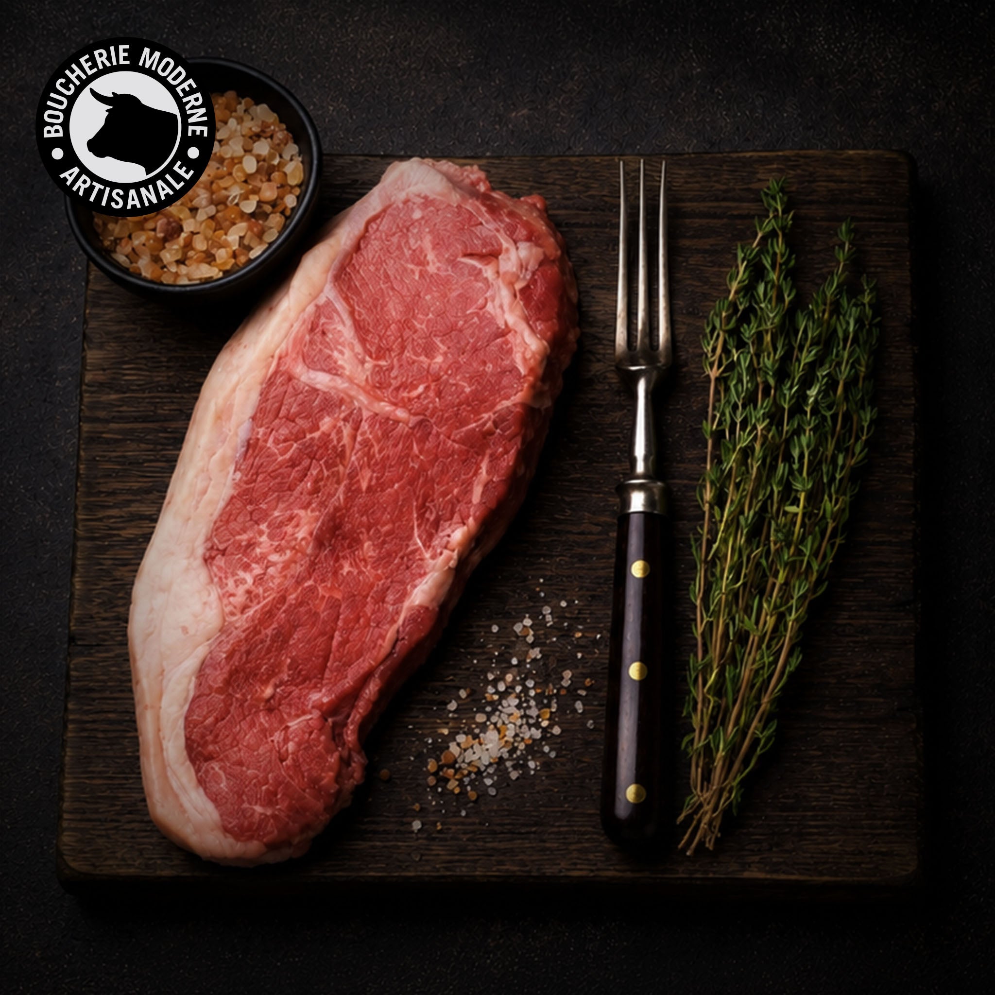 Boucherie Moderne BŒUF Faux-filet Charolaise faux-filet 500 g