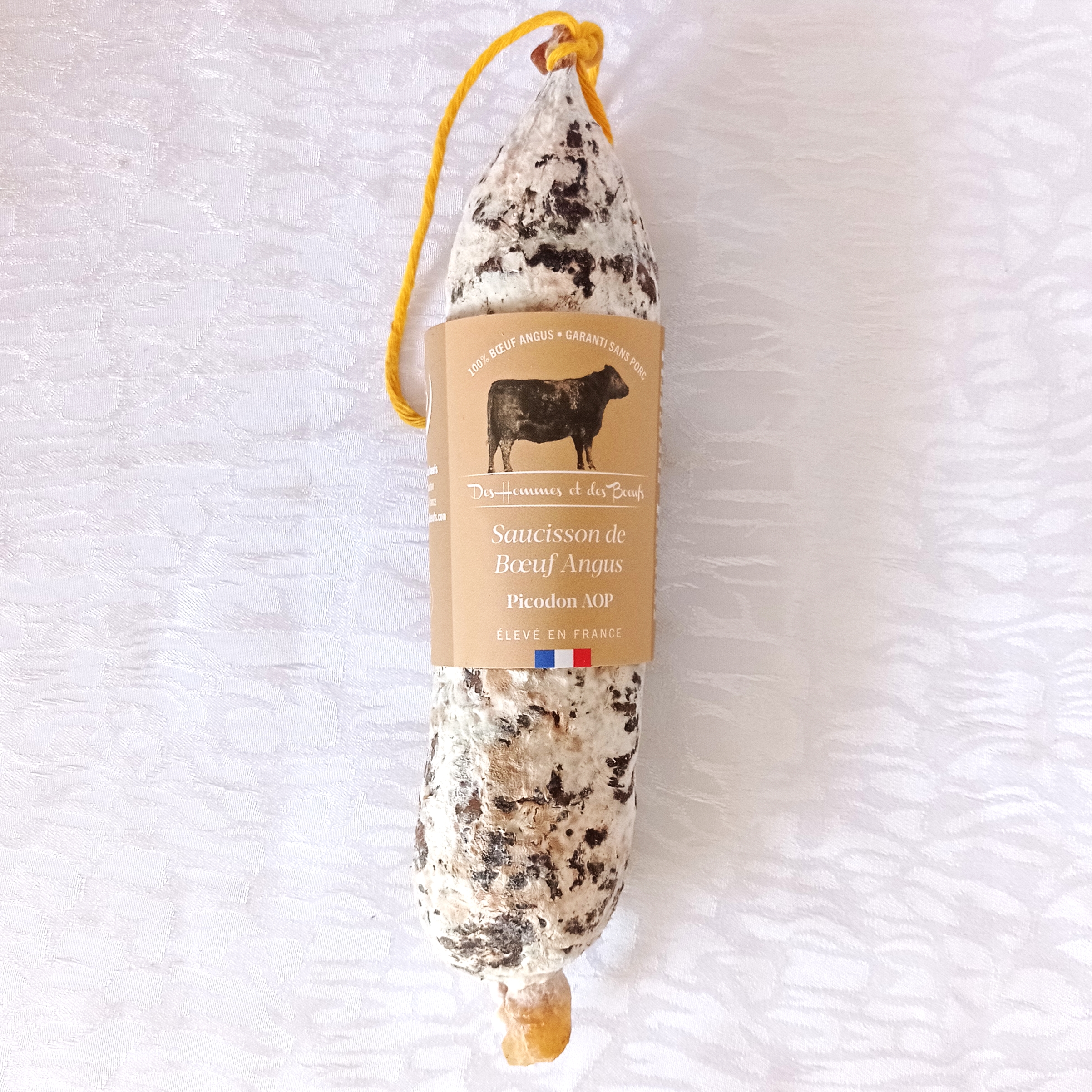 Des Hommes et des Bœufs Saucisson Bœuf Angus Picodon AOP 200 g